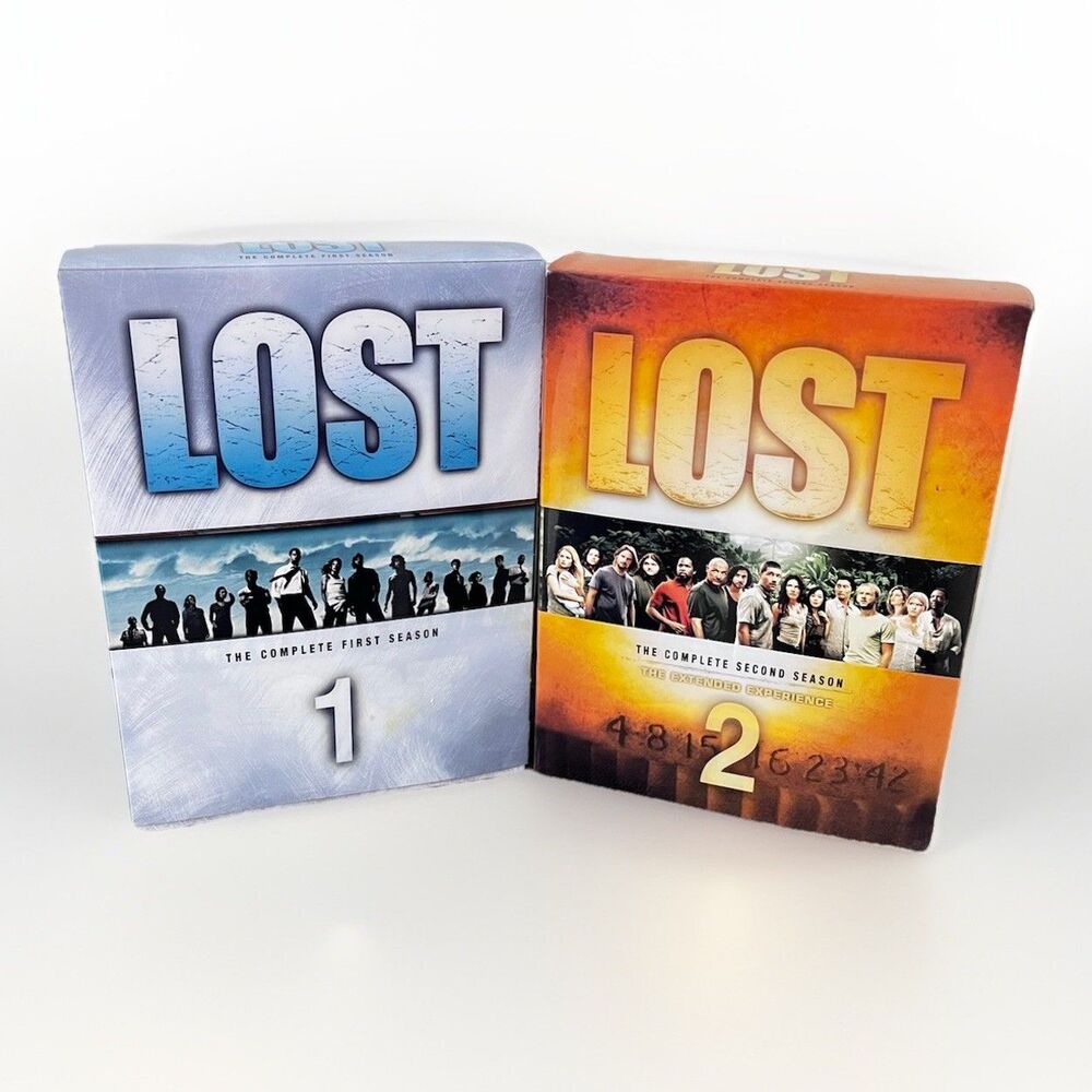Lost: the Complete First And Second Season (DVD, 2005 & 2006) CIB TV Series